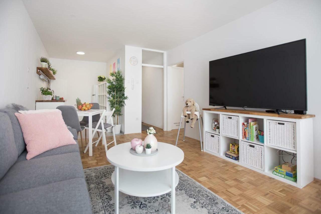 Family Apartment With Garden Ljubljana Exterior foto
